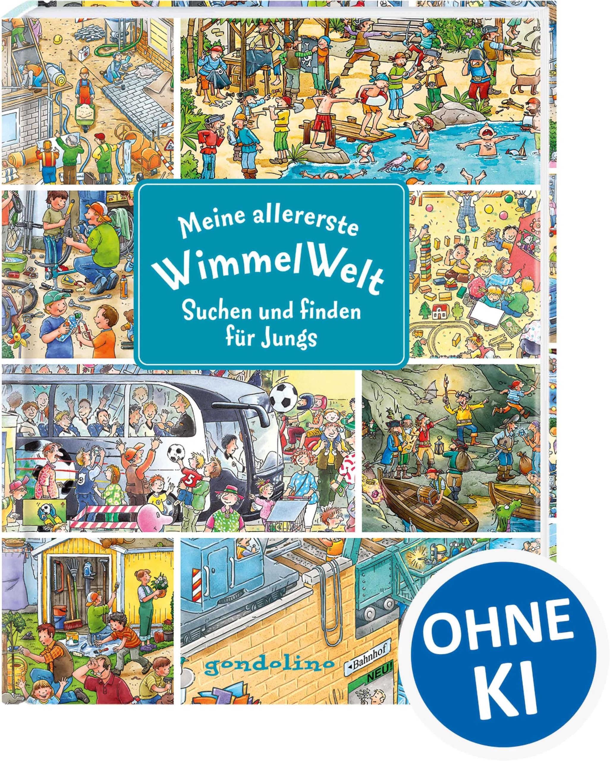 Meine allererste WimmelWelt - Suchen und finden für Jungs