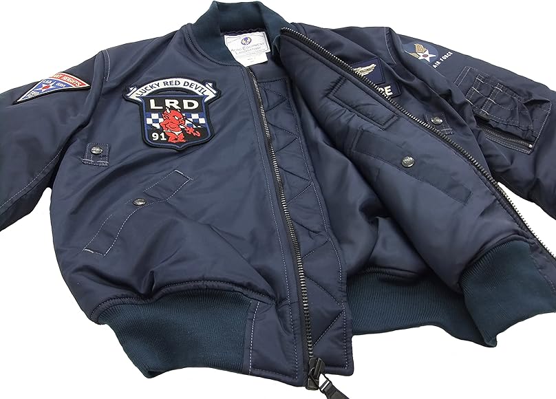 K183◯ tedcompany USA devil MA-1 ジャケット K183◯ tedcompany USA devil MA-1 ジャケット