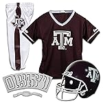 Texas A&M Aggies Youth NCAA Deluxe Helmet and Uniform Set (Medium)