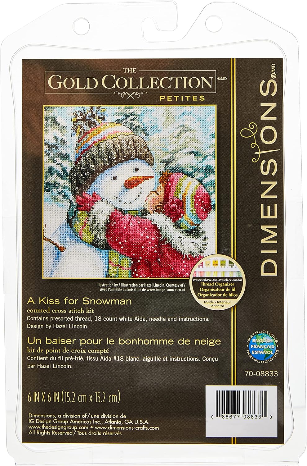 Dimensions Needlecrafts 70-65103 Counted Cross Stitch, Bird Post