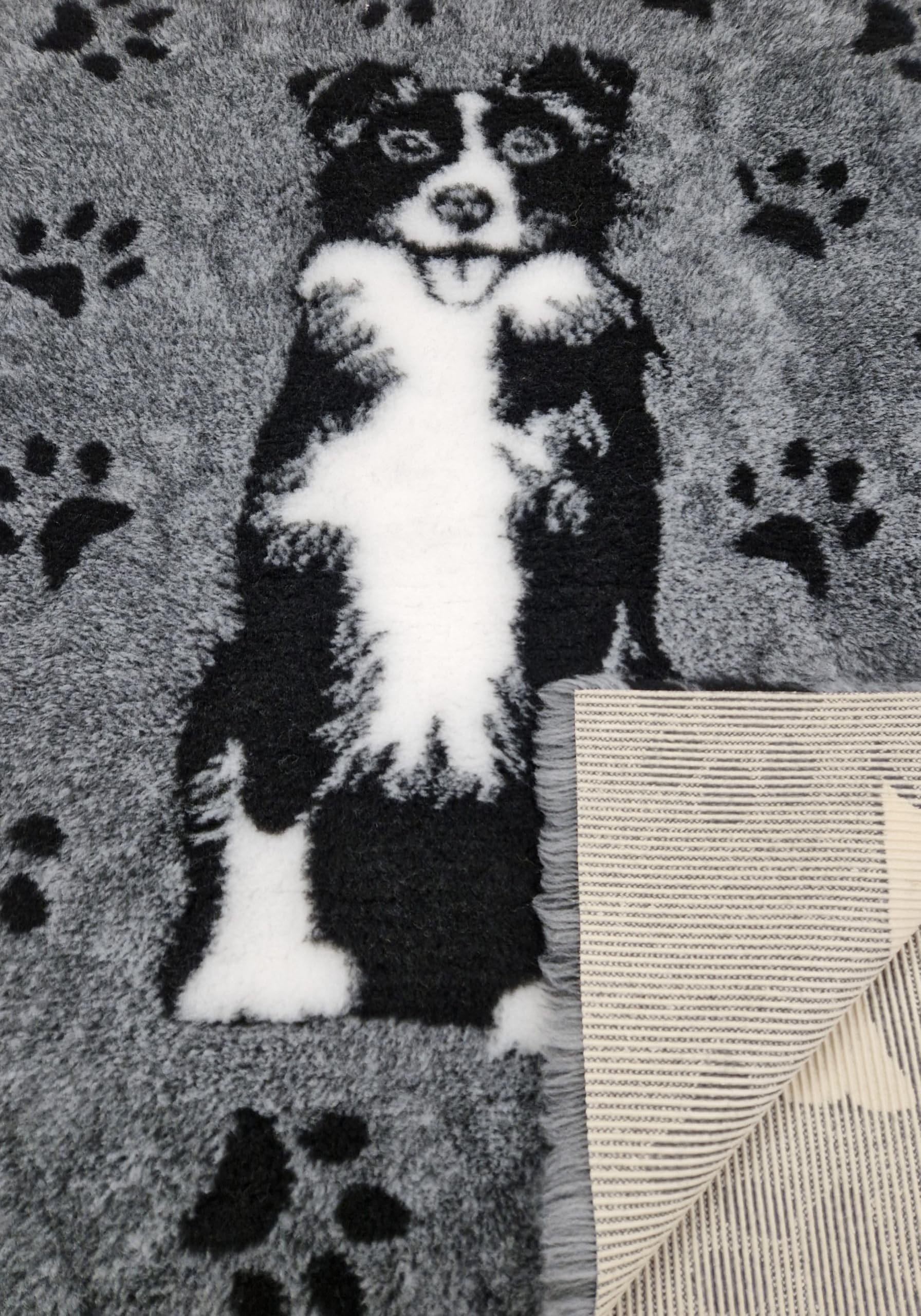 WOOF AND PUP, Grey, 100 x 75 x 3 cm (L x W x H) - Image 3