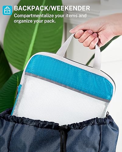 Miniatura 7 de Gonex cubos de compresión para embalaje, almacenamiento organizadores en cubo de malla extendible