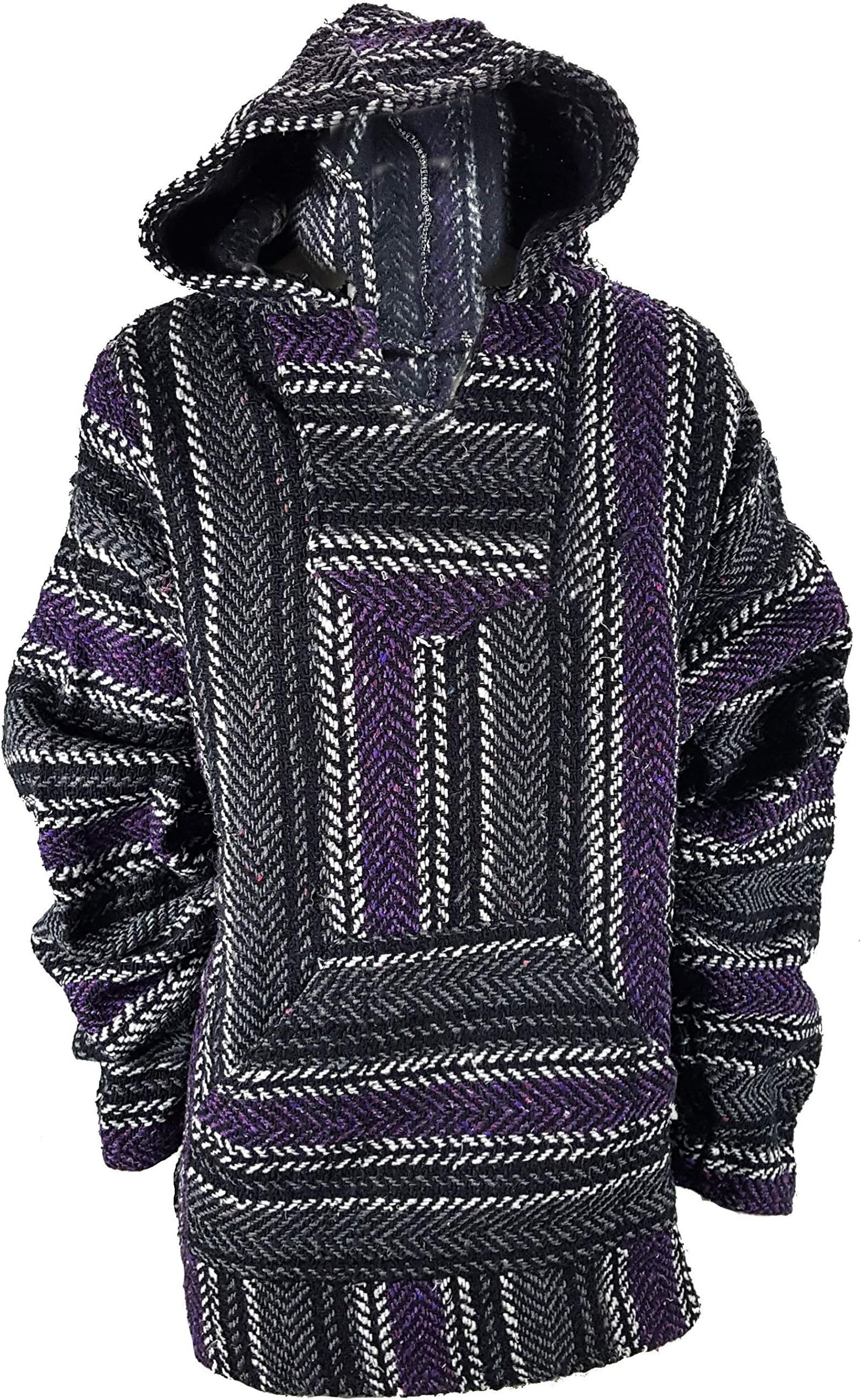 Baja Shirts - Choice of Popular Color & Sizes - Woven Hoodie - Soft Brushed Inside - Unisex Pullover