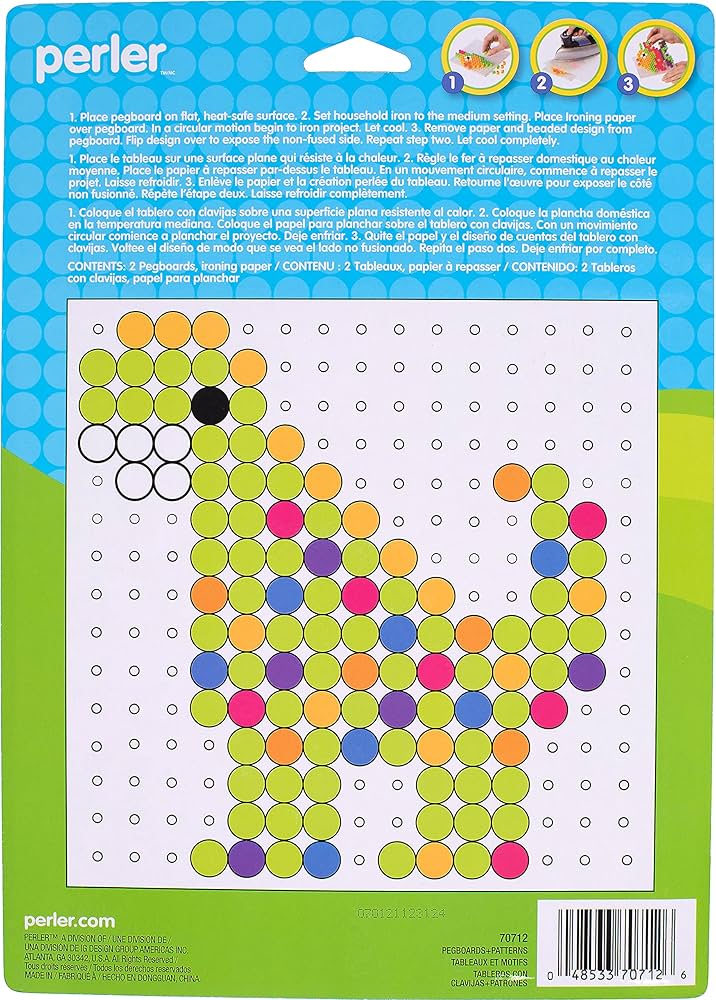Amazon.com: Perler Beads Biggie Beads Pegboards for Kids Crafts, 3 pcs , 10.5 x 7.5 x 1, Small : Arts, Crafts & Sewing amazon-com-perler-beads-biggie-beads-pegboards-for-kids-crafts-3-pcs-10-5-x-7-5-x-1-small-arts-crafts-sewing