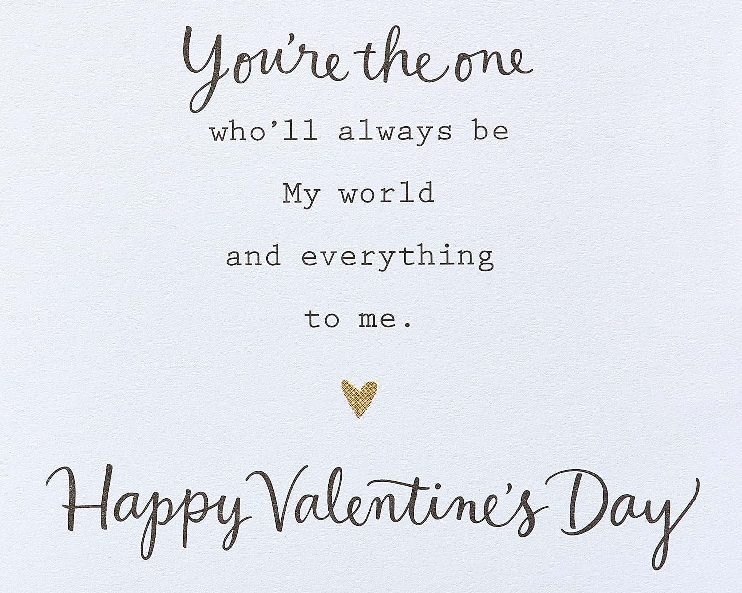 American Greetings Valentines Day Card for Him (You're The One)