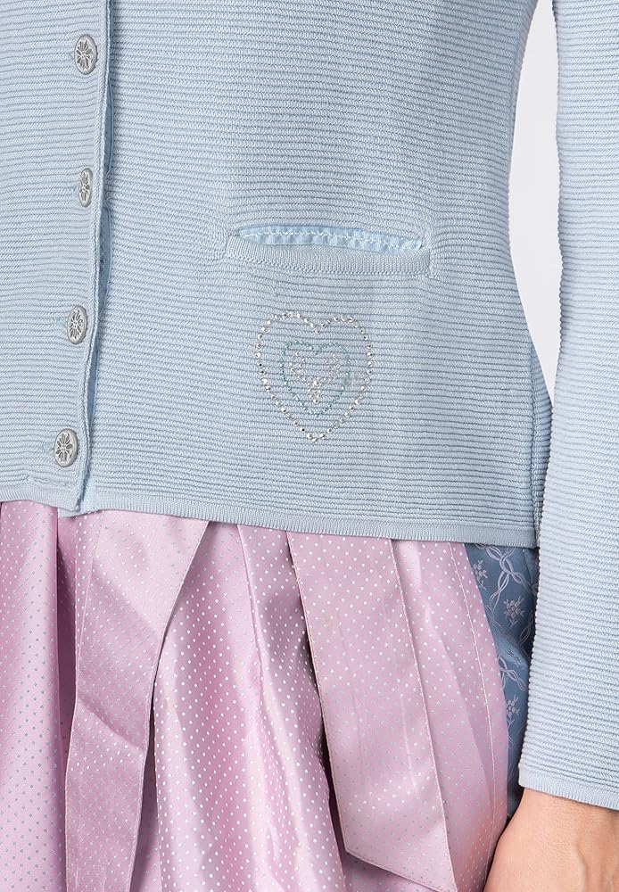 Bugatti 9570-52288 Suter Crdigan, Crudo, L Para Mujer