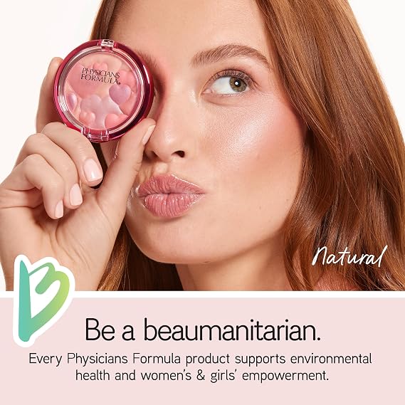 تركيبة الأطباء Happy Booster Glow & Mood Boosting Blush، تركيبة ناعمة حريرية، مضادة للحساسية، تمتزج بسهولة مع Radiant Finish Natural