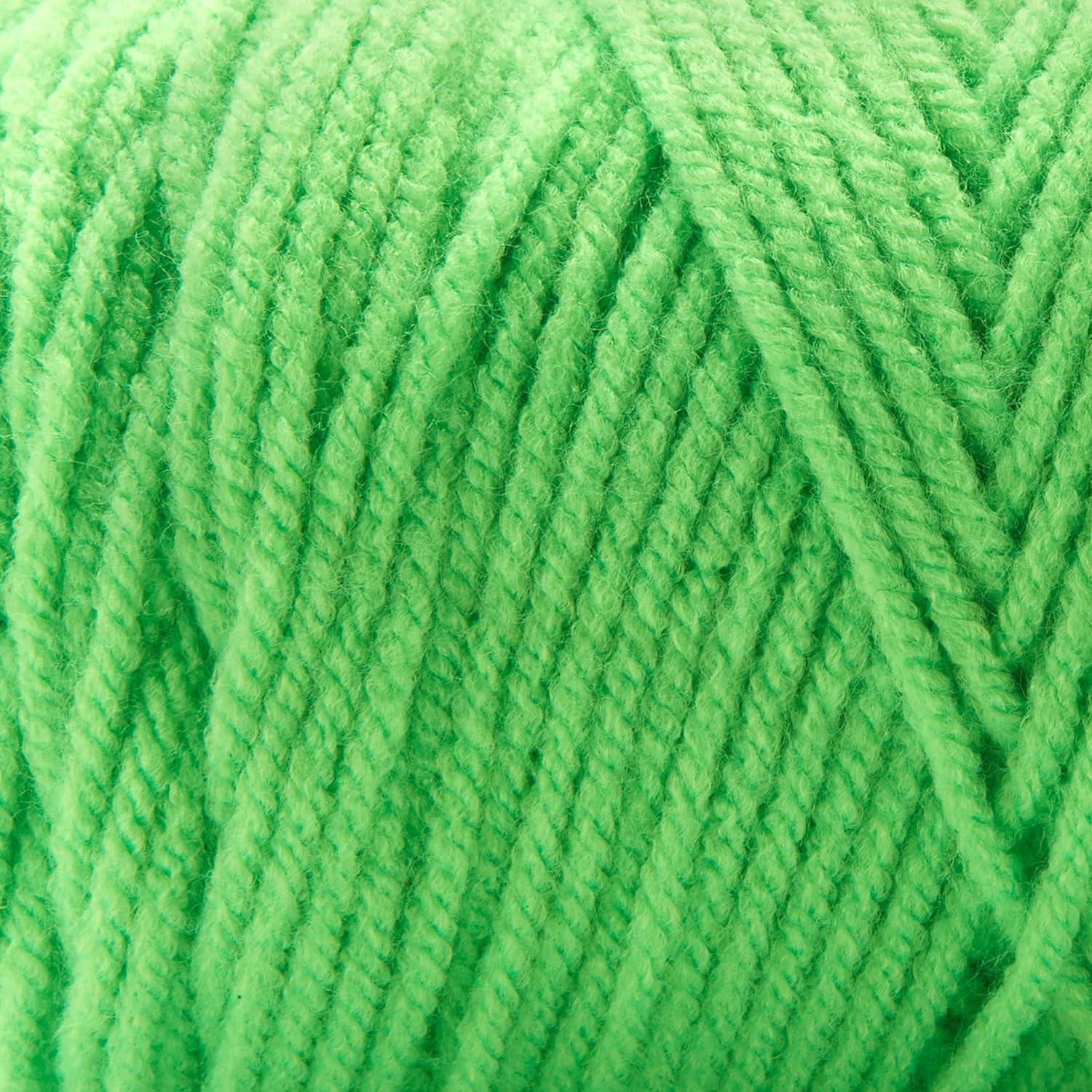 Loops & Threads Limeade Soft Classic Neon Yarn – Medium Weight Yarn for Knitting, Crochet, Weaving, Arts & Crafts, 12 Pack