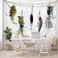 Vista 263 de Ambesonne Tapiz de naturaleza, silueta de oso salvaje en el bosque de la selva en la noche oscura, ilustración para colgar en la pared para Verde