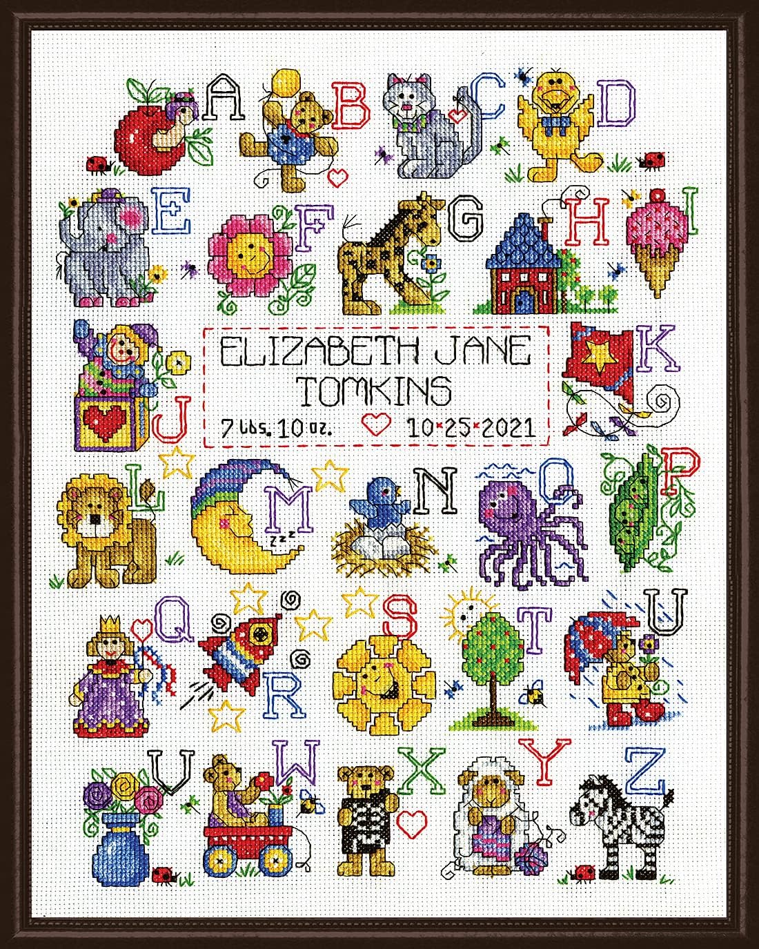 Design Works Crafts, ABC Fun Counted Cross Stitch Kit