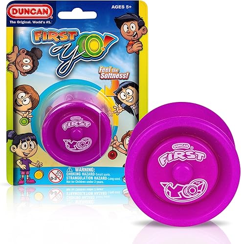 Miniatura 11 de Duncan Toys First Yo! - Mejor Yo-Yo para Principiantes para Niños, Yo Yo Sensible, Juguetes YoYo - Verde/Amarillo