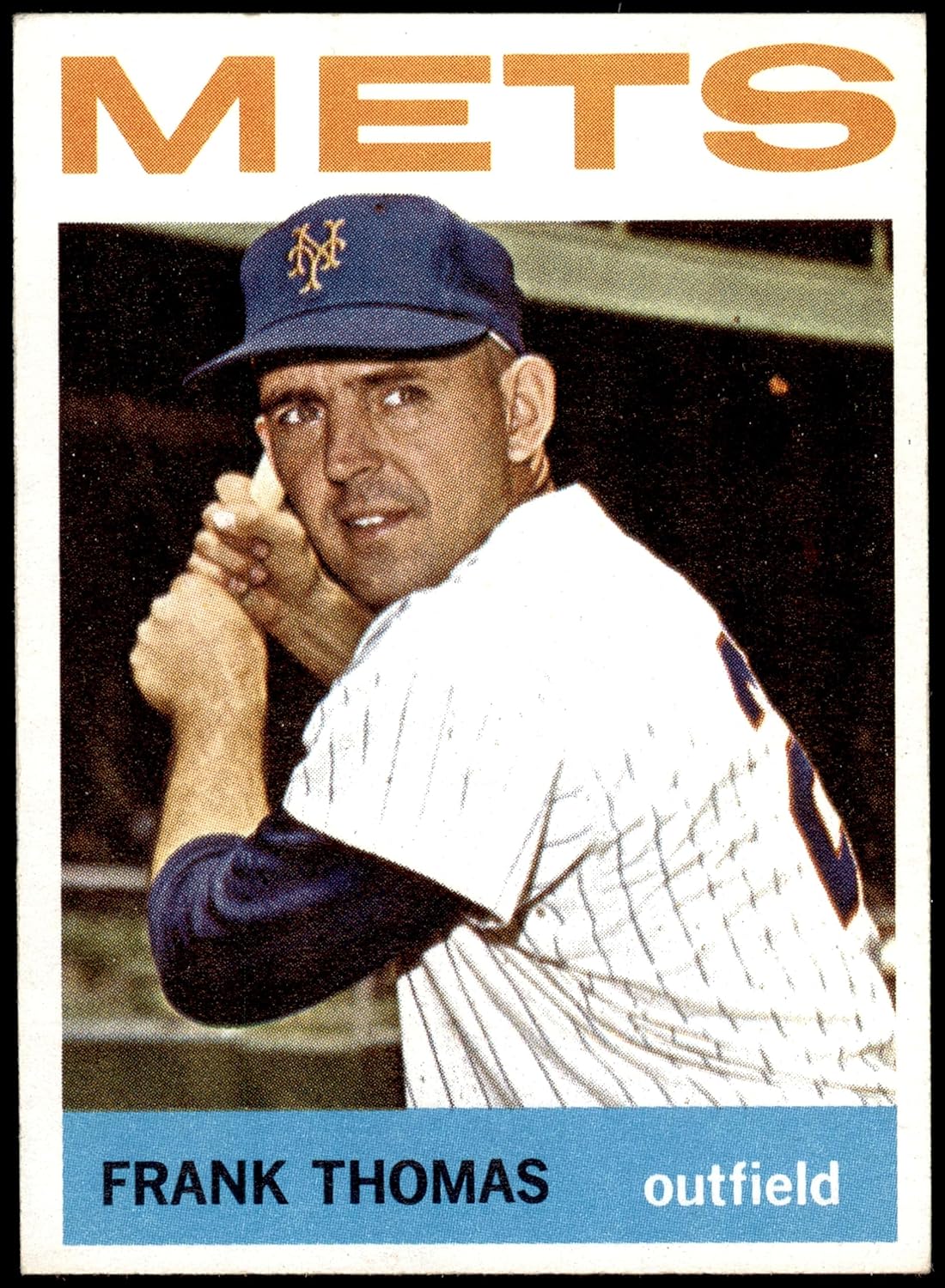 1964 Topps #345 Frank Thomas New York Mets (Baseball Card) NM Mets