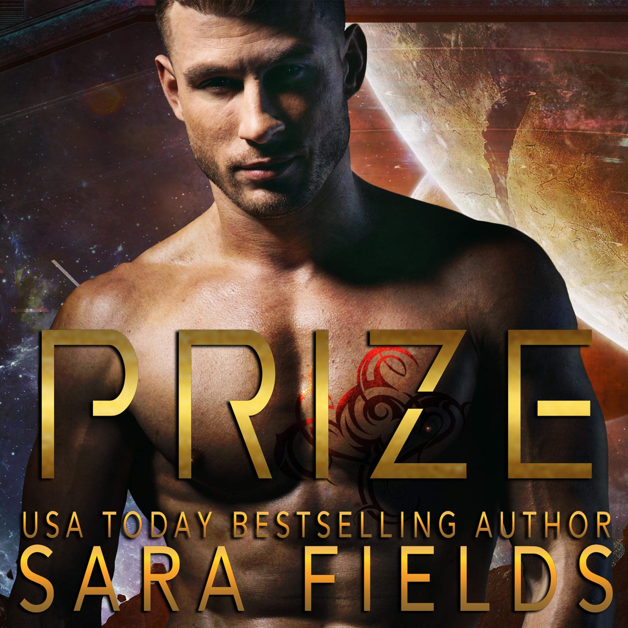 Cover art for Prize (A Rough Sci-Fi Romance)