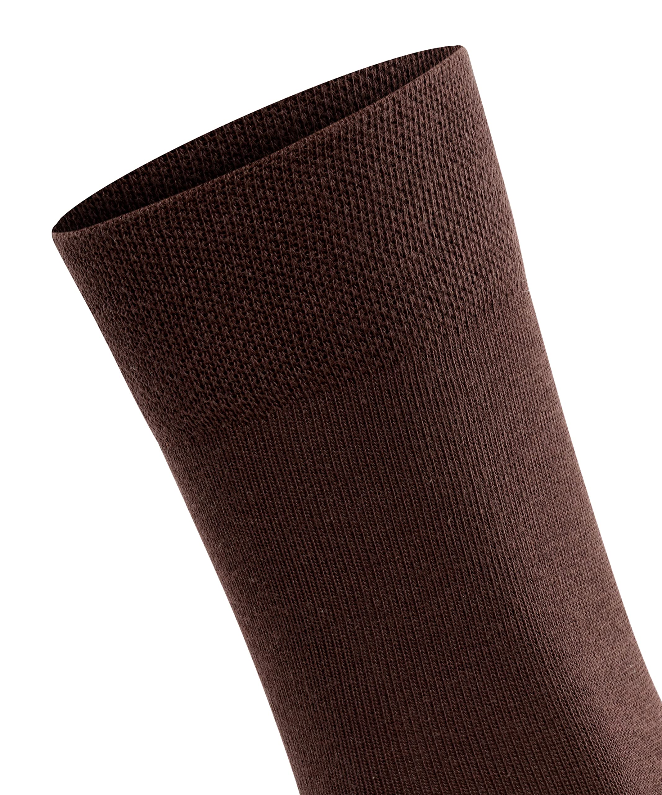 FALKE Sensitive London W So coton non-comprimantes 1 paire, Chaussettes Femme, Marron Dark Brown 5233, 39-42