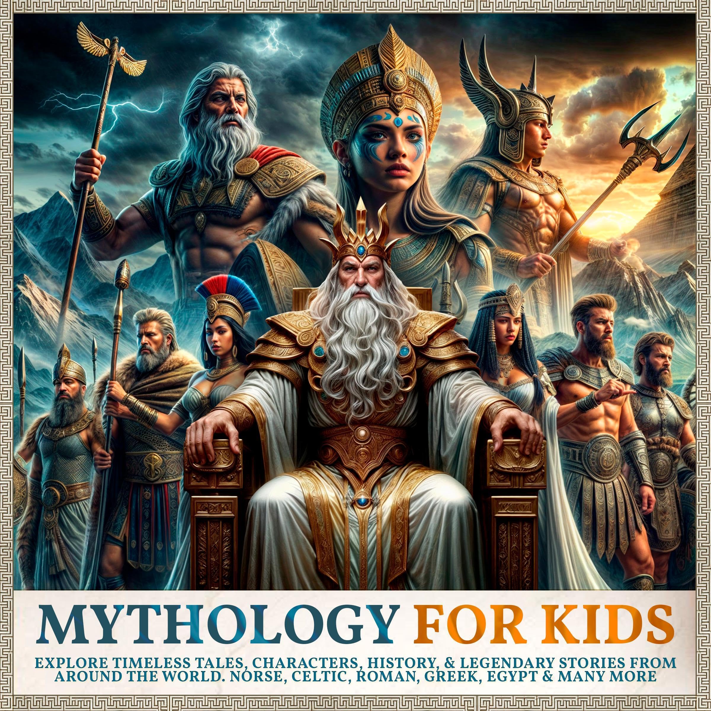 Cover art for Mythology for Kids
