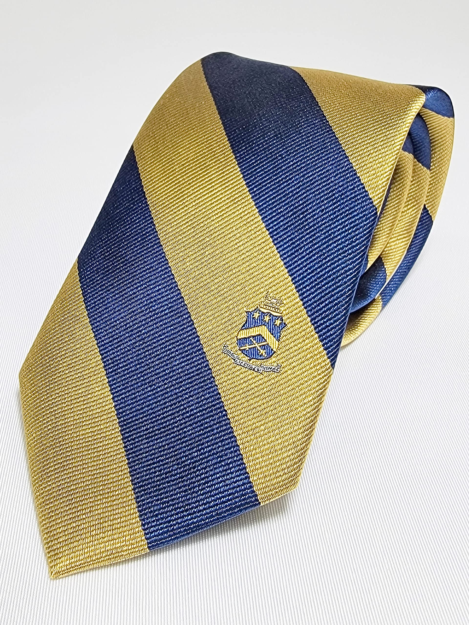 Pi Kappa Phi Tie Blue Old Gold One Size