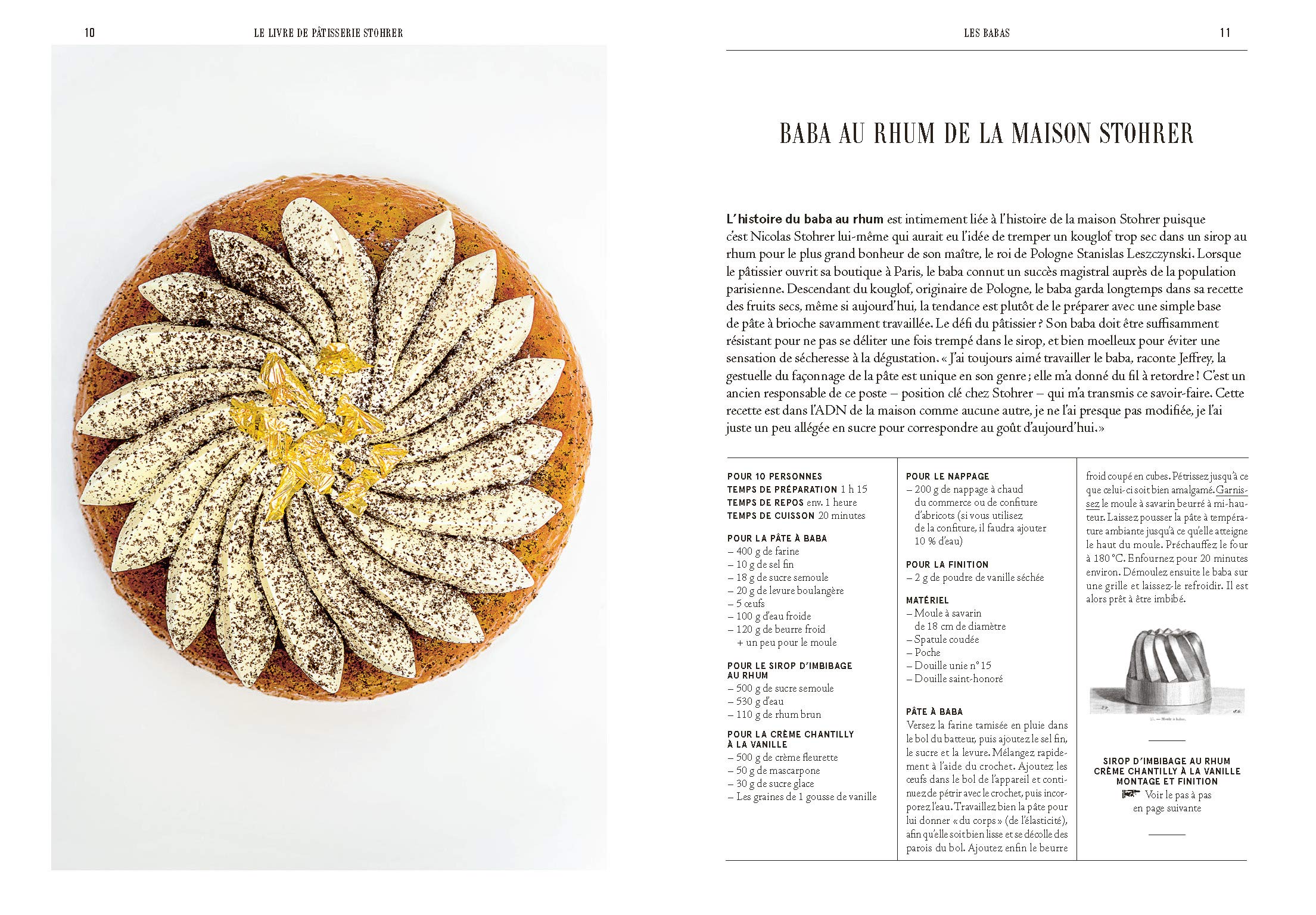Le livre de pâtisserie Stohrer par Jeffrey Cagnes