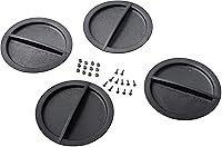 Vista 7 de Flame King Cubierta de plástico ligero resistente de 30LB para tanque de propano LP doble para RV, remolque de viaje, autocaravana y vehículo