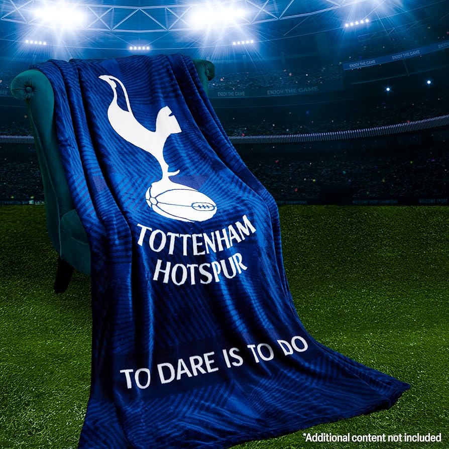 Amazon.com: Tottenham Hotspur F.C. Soft Fleece Blanket 49 x 59