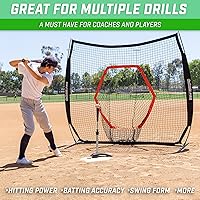 Vista 5 de GoSports Camiseta de bateo profesional de béisbol y sóftbol con diseño de base de trípode resistente y altura ajustable