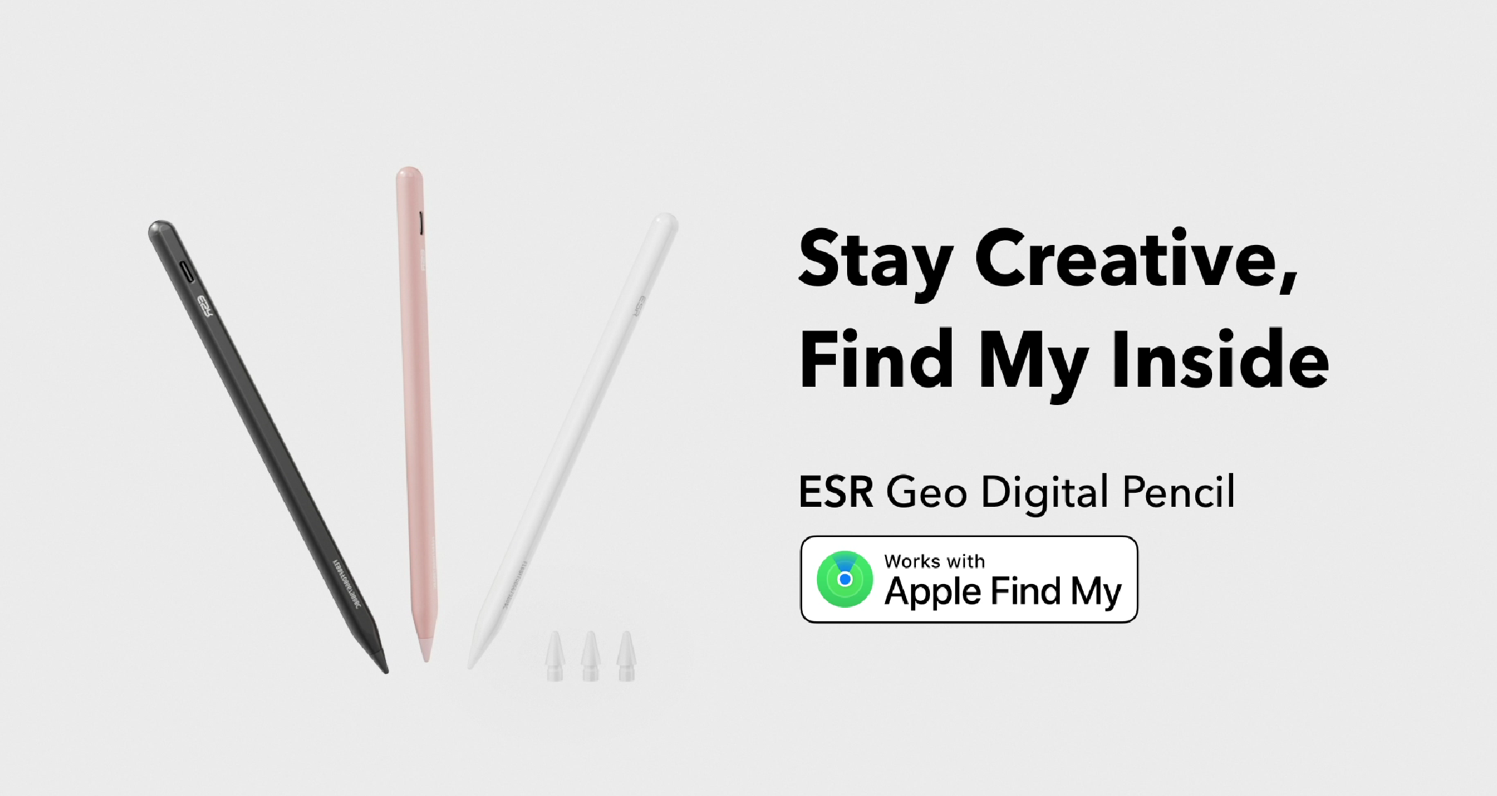 Amazon.com: ESR Geo Digital iPad Pencil Findmy Compatible with