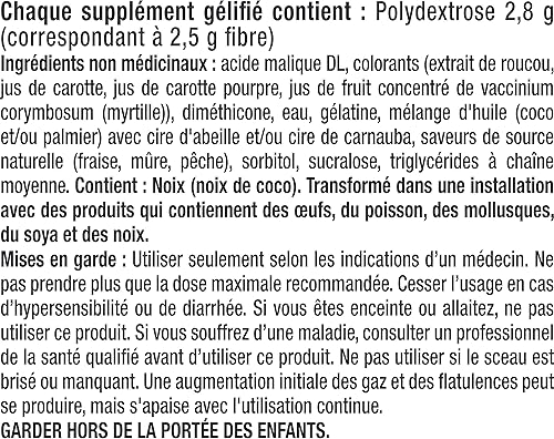 Miniatura 8 de Vitafusion Gomitas de suplemento de fibra Fibre Well, 90 gomitas