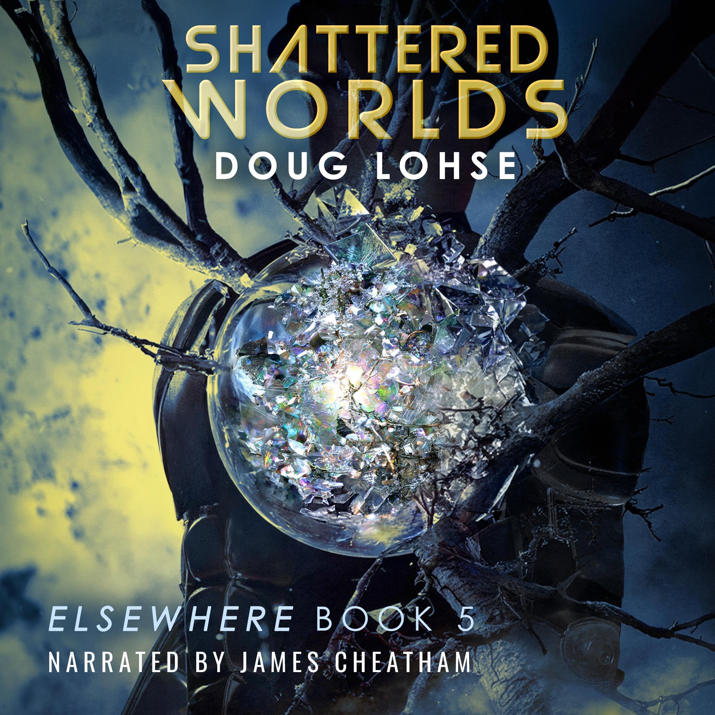 Cover art for Shattered Worlds