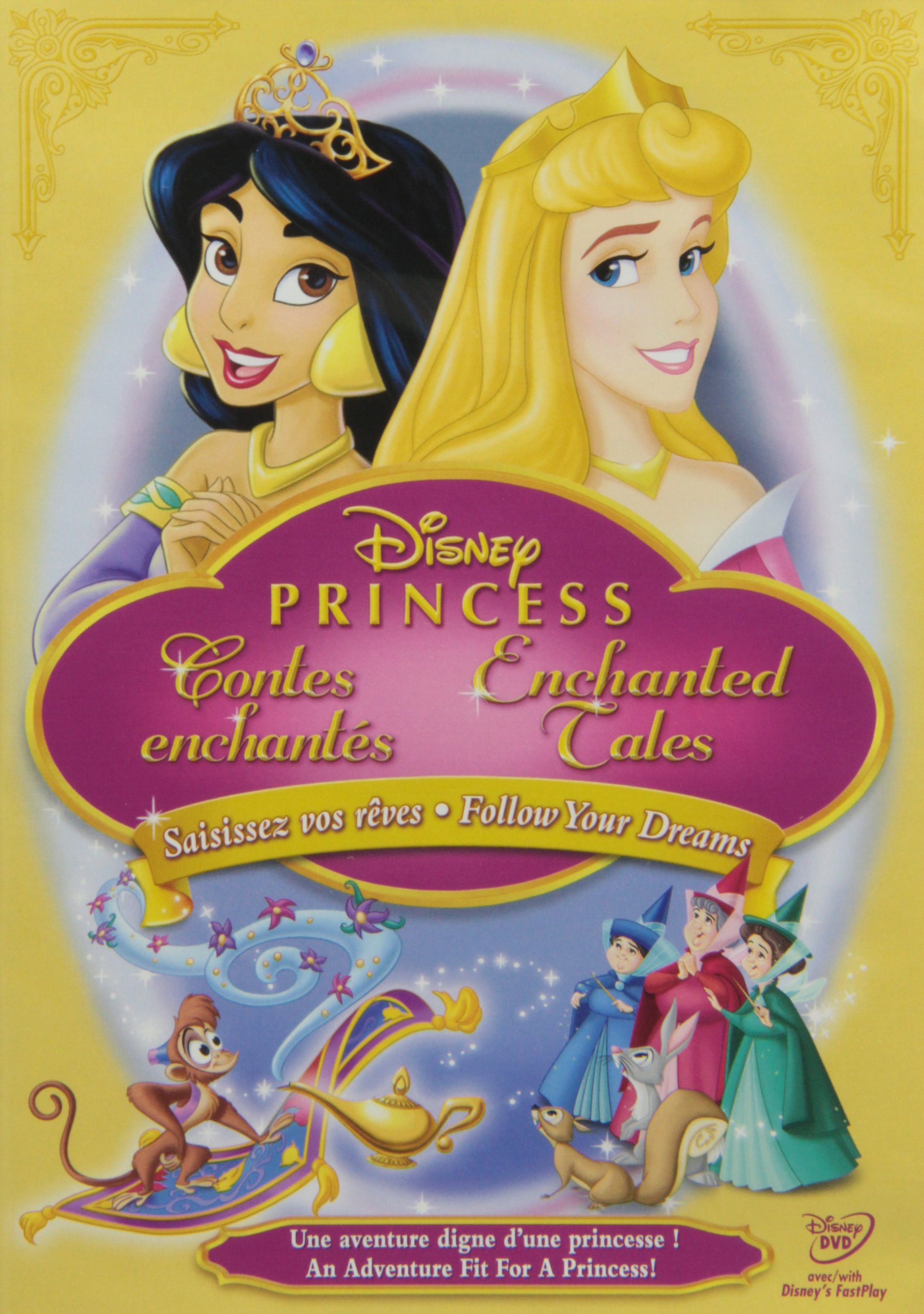 Disney Princess Enchanted Tales: Follow Your Dreams (Bilingual) [DVD]