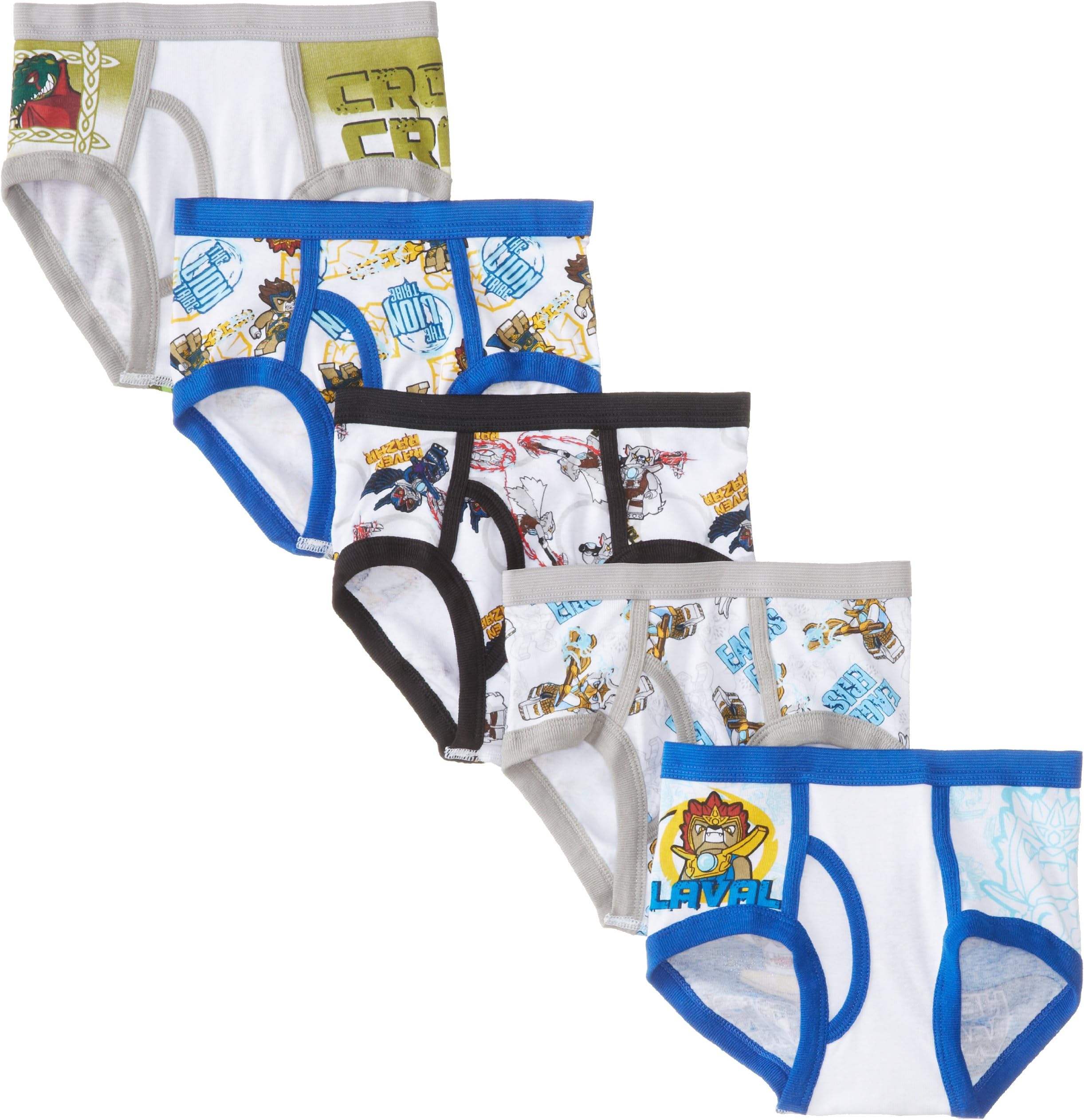 Handcraft Little Boys' Lego Legends Of Chima Brief (Pack of 5)