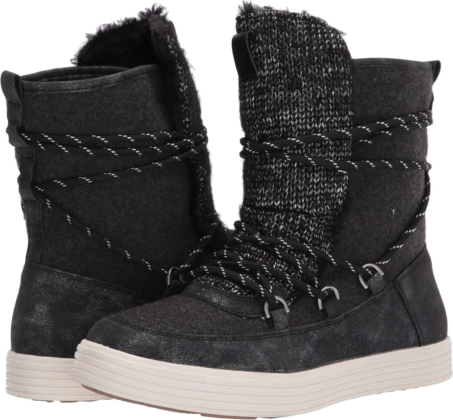MUK LUKS Women's Jacey Boot- Black
