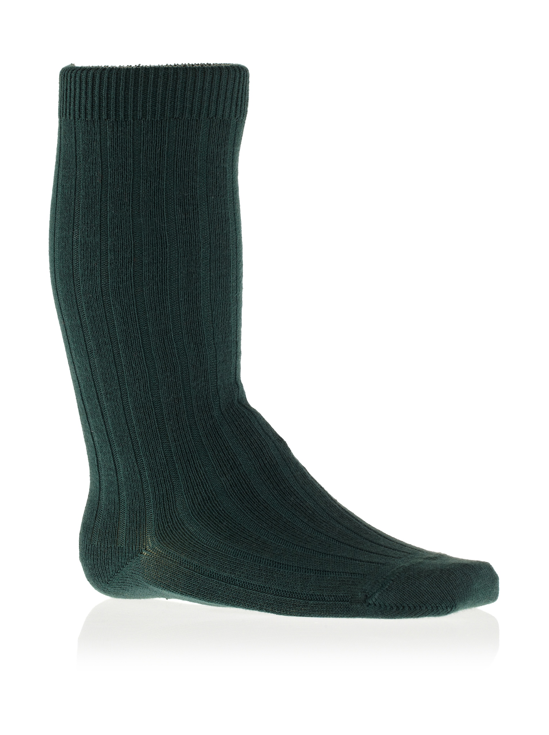 Cóndor Calcetines canalé Cóndor altos (2, Verde Botella)