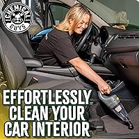 Vista 2 de Chemical Guys EQP410CHEM Kit básico de limpieza interior de automóvil – Aspiradora portátil de mano DetailVac con limpiador de alfombras y tapicería