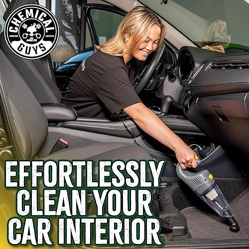 Miniatura 2 de Chemical Guys EQP410 DetailVac - Aspiradora portátil de mano para automóvil, motor eléctrico de 110 W 8.8 amperios, (ideal para automóviles,