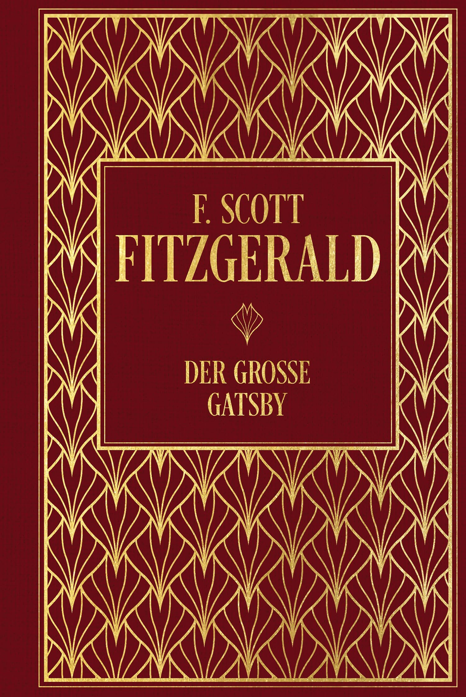 Der große Gatsby: Leinen mit Goldprägung