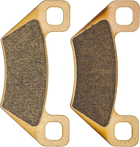 Miniatura 8 de NICHE Juego de pastillas de freno delanteras y traseras de cerámica para Arctic Cat 1436-420, paquete de 4