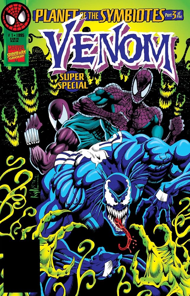 Amazon.com: Venom Super Special (1995) #1 eBook : Michelinie