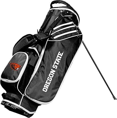 Miniatura 30 de Team Golf NCAA - Bolsa de golf con soporte para pájaros de la NCAA, ligera, divisor de club de 14 vías, soporte de acción de resorte, bolsillo
