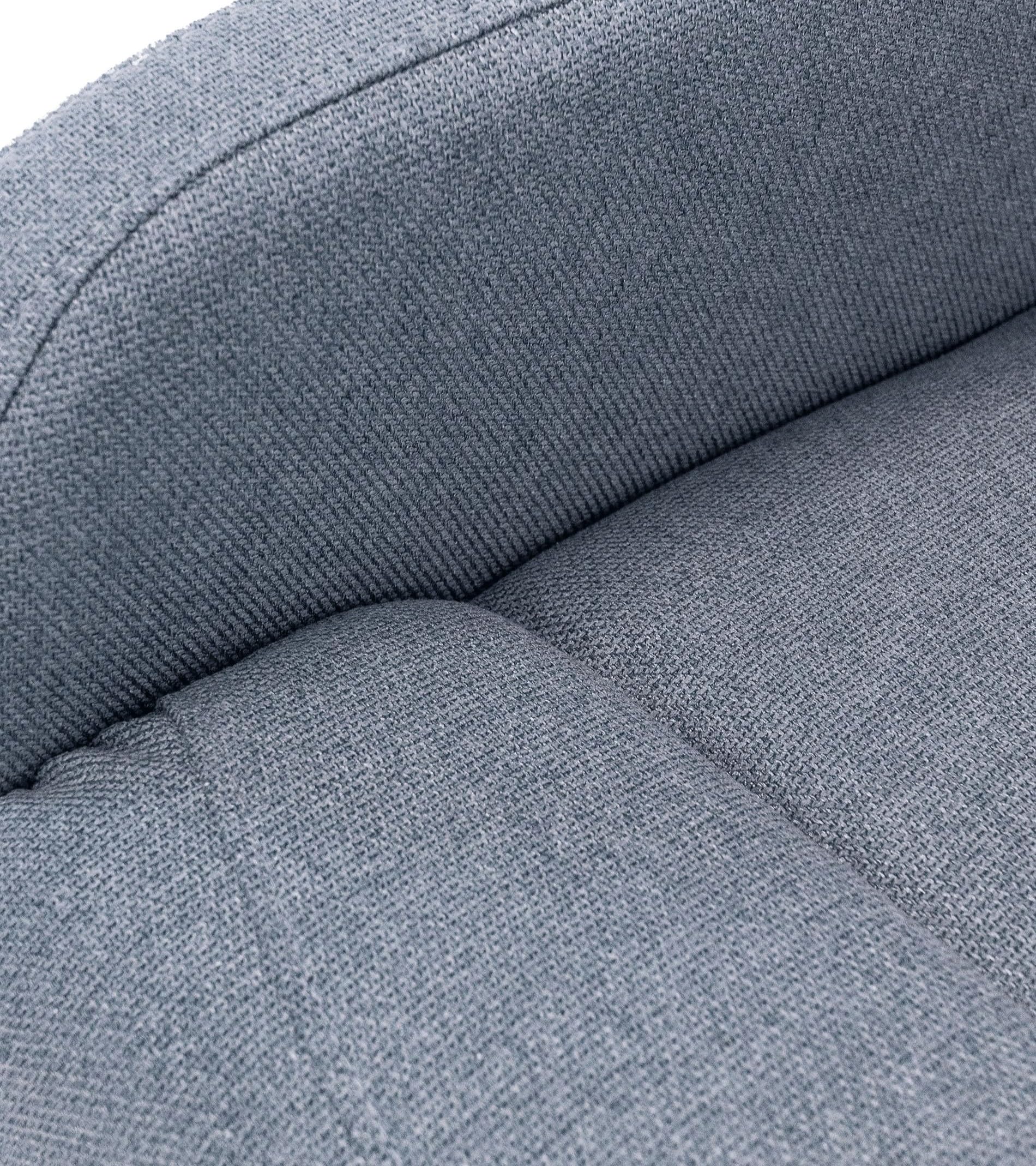 Sillón Relax Nexus Sofá Individual – Butaca Reclinable Manual por Empuje – Tapizado Chenilla Antimanchas – Compacto y Ergonómico – 67x88x100 cm – Color Gris
