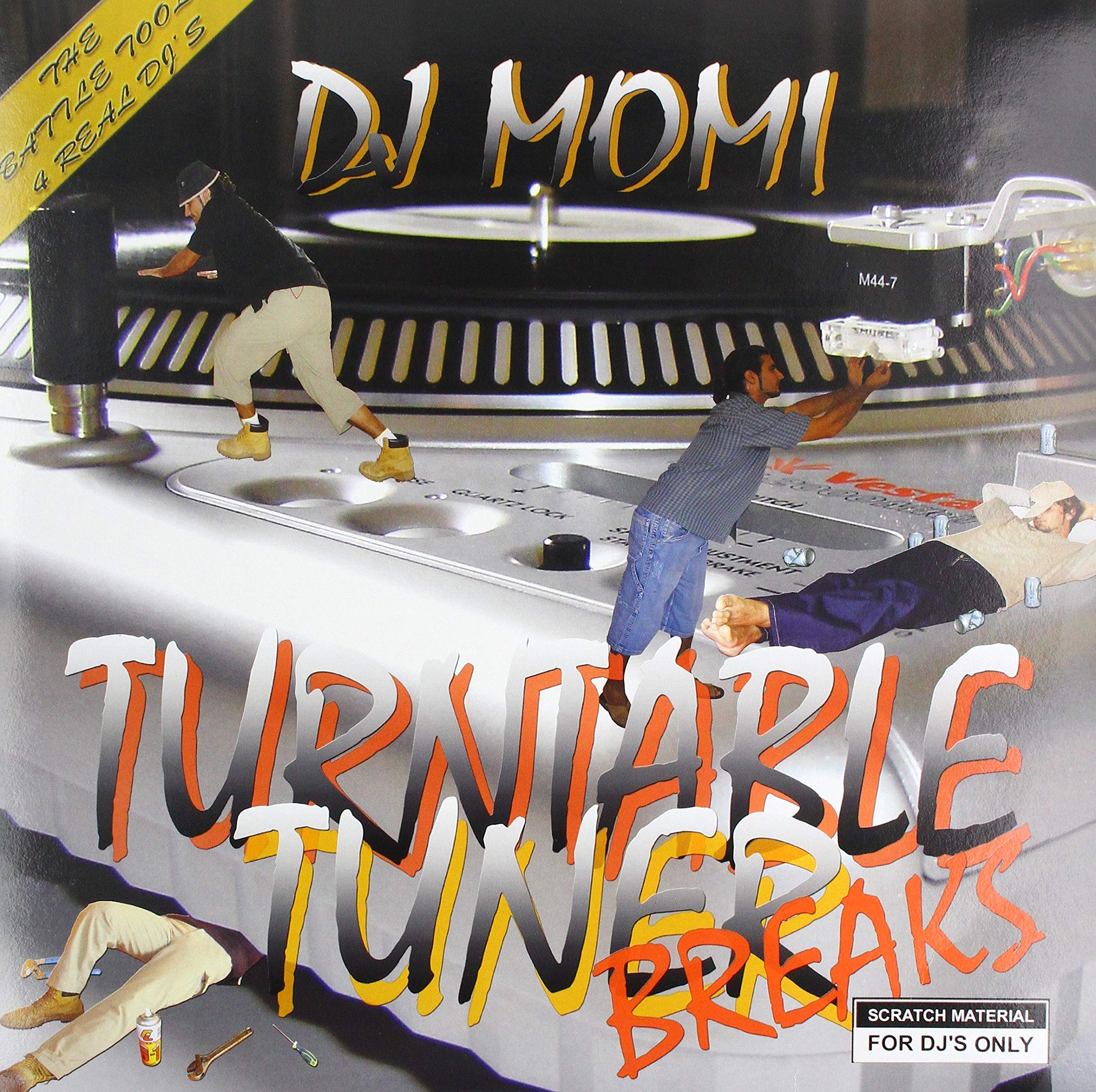 Dj Momi Turntable Turner Breaks LP New 8436022622036