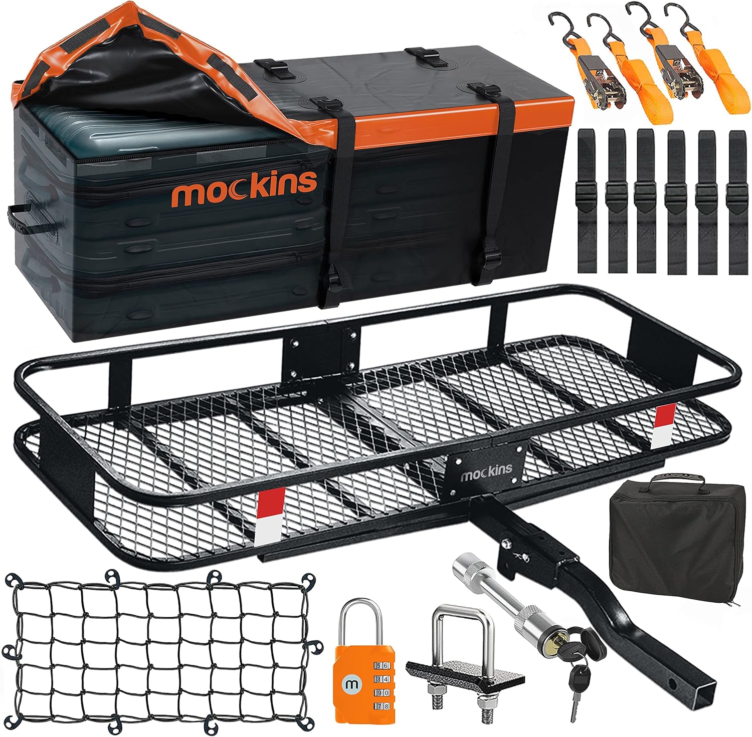 Mockins Canasta de Trasposte de Carga 1524 mm x 508 mm x 152 mm