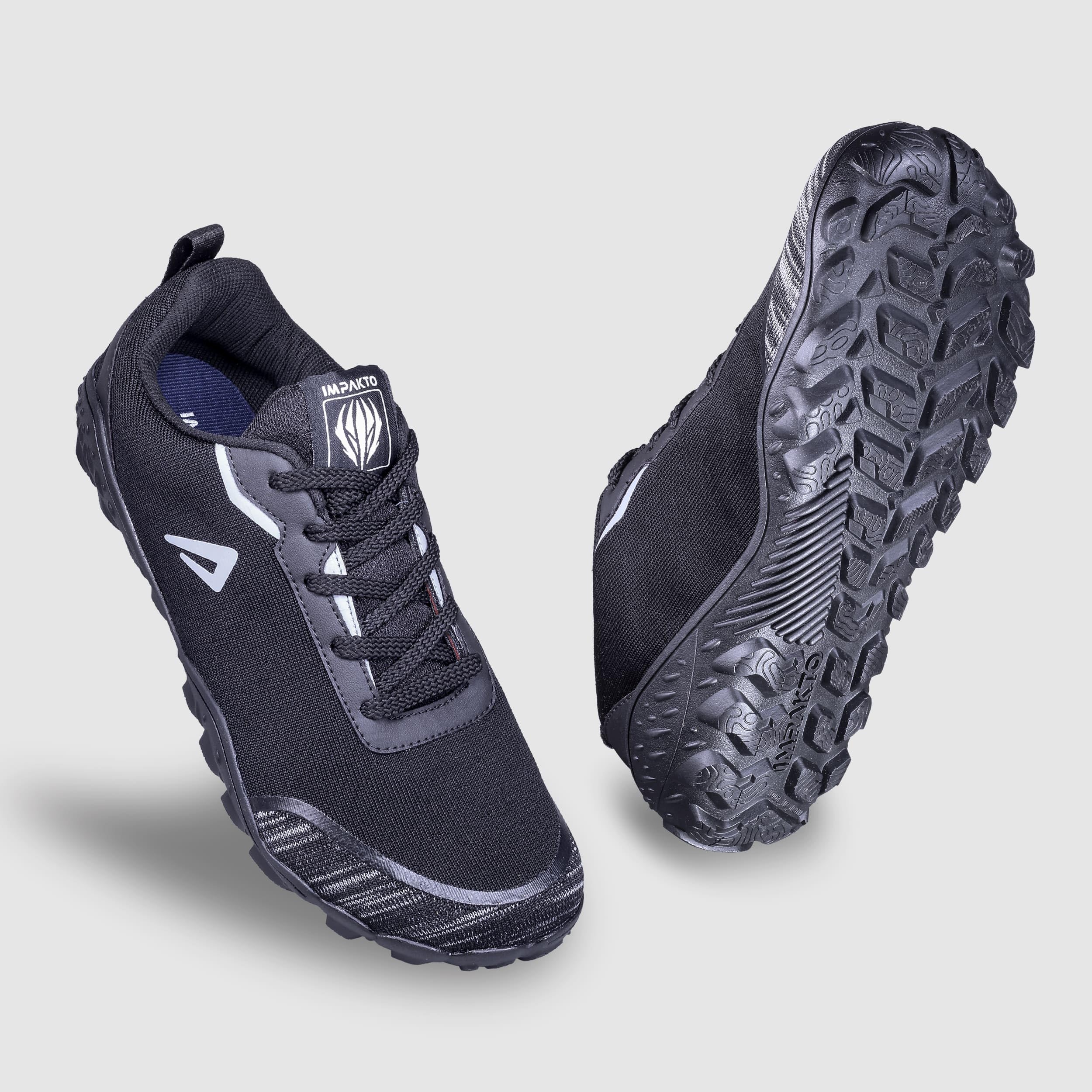Impakto Men’s Barefoot Earthen Shoes | Wide Toe Box | Lightweight Shoes for Trainning, Running on Soft Ground & Workout | Minimalist Zero-Drop for Natural Movement | Anti-Skid & Flexible Rubber Sole 1