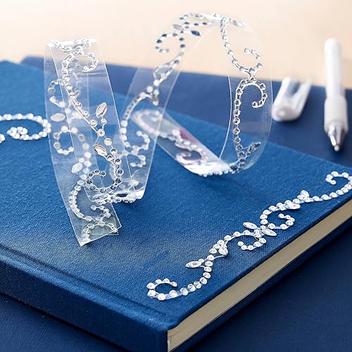 Vista 2 de Paquete de 12: diamantes de imitación transparentes brillantes en un rollo™ por Recollections™