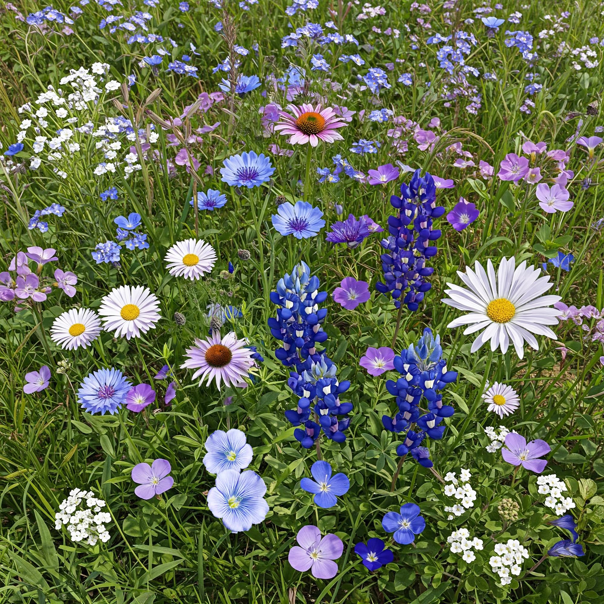 Ferry-Morse Cool Colors Bulk Wildflower Seeds, 200,000+, 1 lb