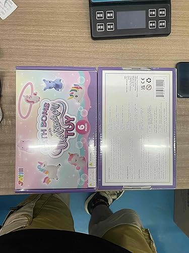 Miniatura 9 de Bomba de baño con juguete de unicornio, paquete de 6