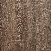 Vista 6 de Household Essentials Mesa de centro rectangular envolvente madera de fresno de grano rústico y metal negro