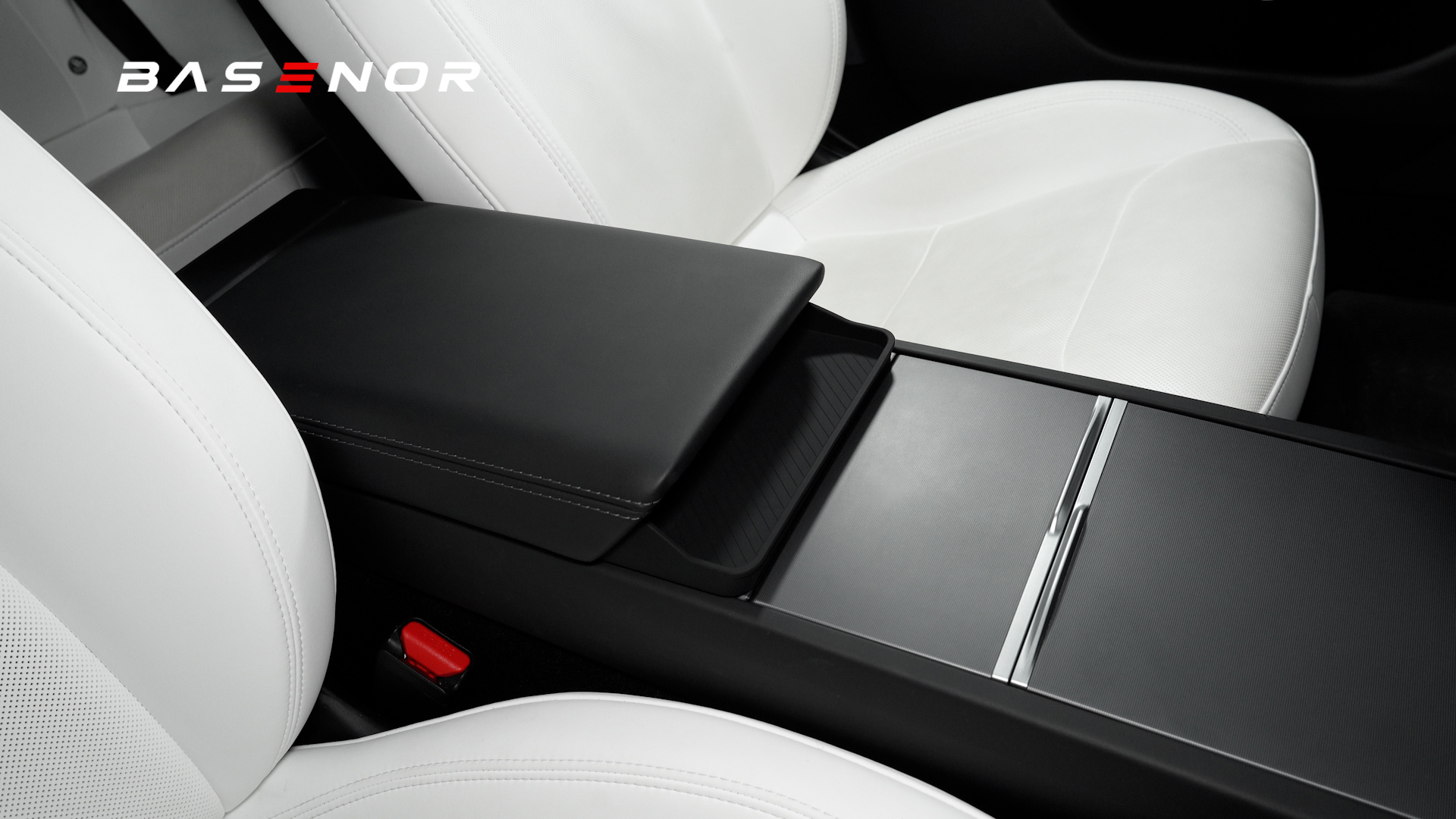 Portaocchiali Per Tesla Model 3 Highland - Scatola Portaoggetti In Silicone Per Console Centrale