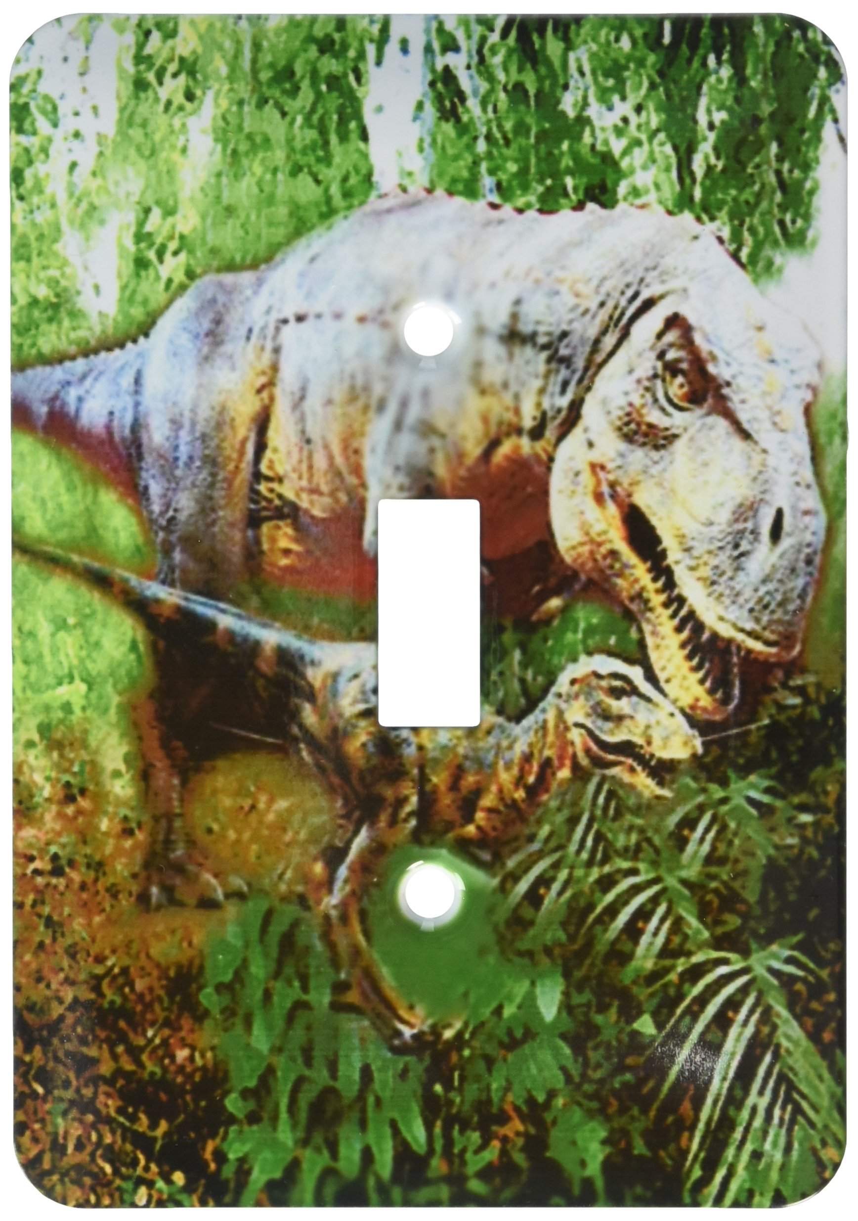 Interruptor de dinosaurios 3dRose LSP 4096 1 basculante individual decorativo
