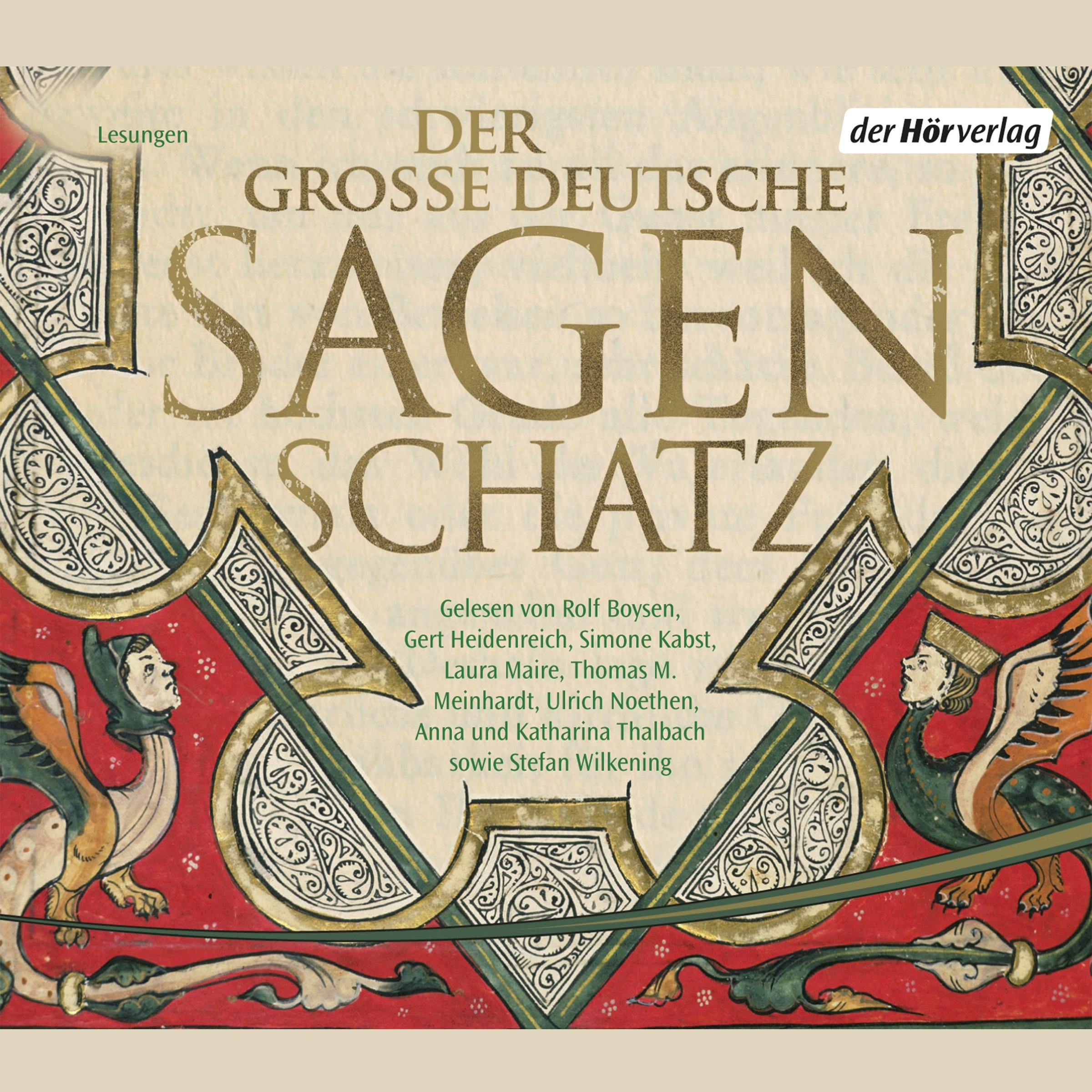 Cover art for Der große deutsche Sagenschatz