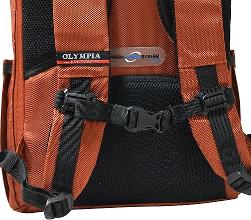 Vista 3 de Olympia U.S.A. Hopkins - Mochila de 18 pulgadas SI, Sienna, Hopkins - Mochila de 18 pulgadas