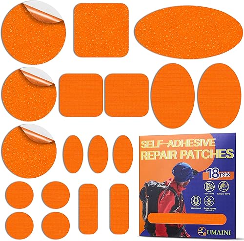 Down Jacket Repair Patch Kit, Outdoor Gear Tenacious Repair Tape, Self Adhesive 